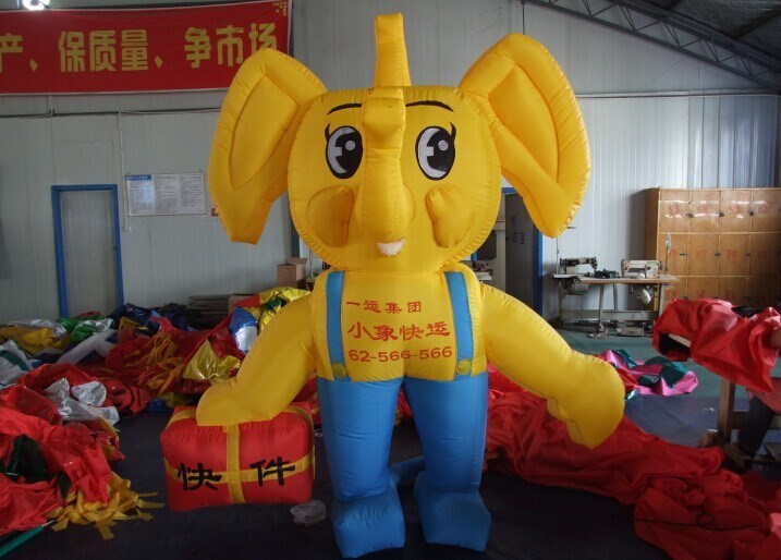 九龙坡大象充气卡通气模